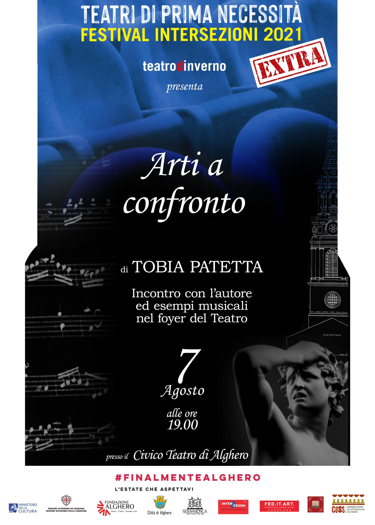 Arti a Conftonto: Tobia Patetta, Teatro Civico di Alghero
