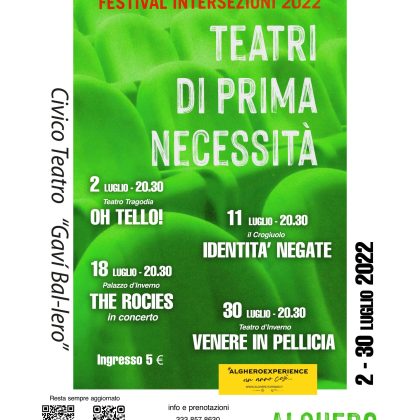 Teatri di Prima Necessita' - 3a Ed. 2022
