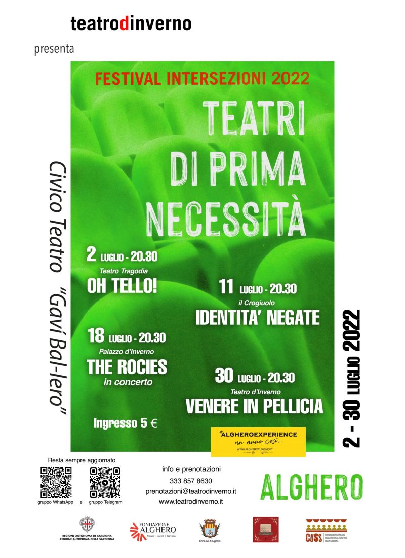 Teatri di Prima Necessita' - 3a Ed. 2022