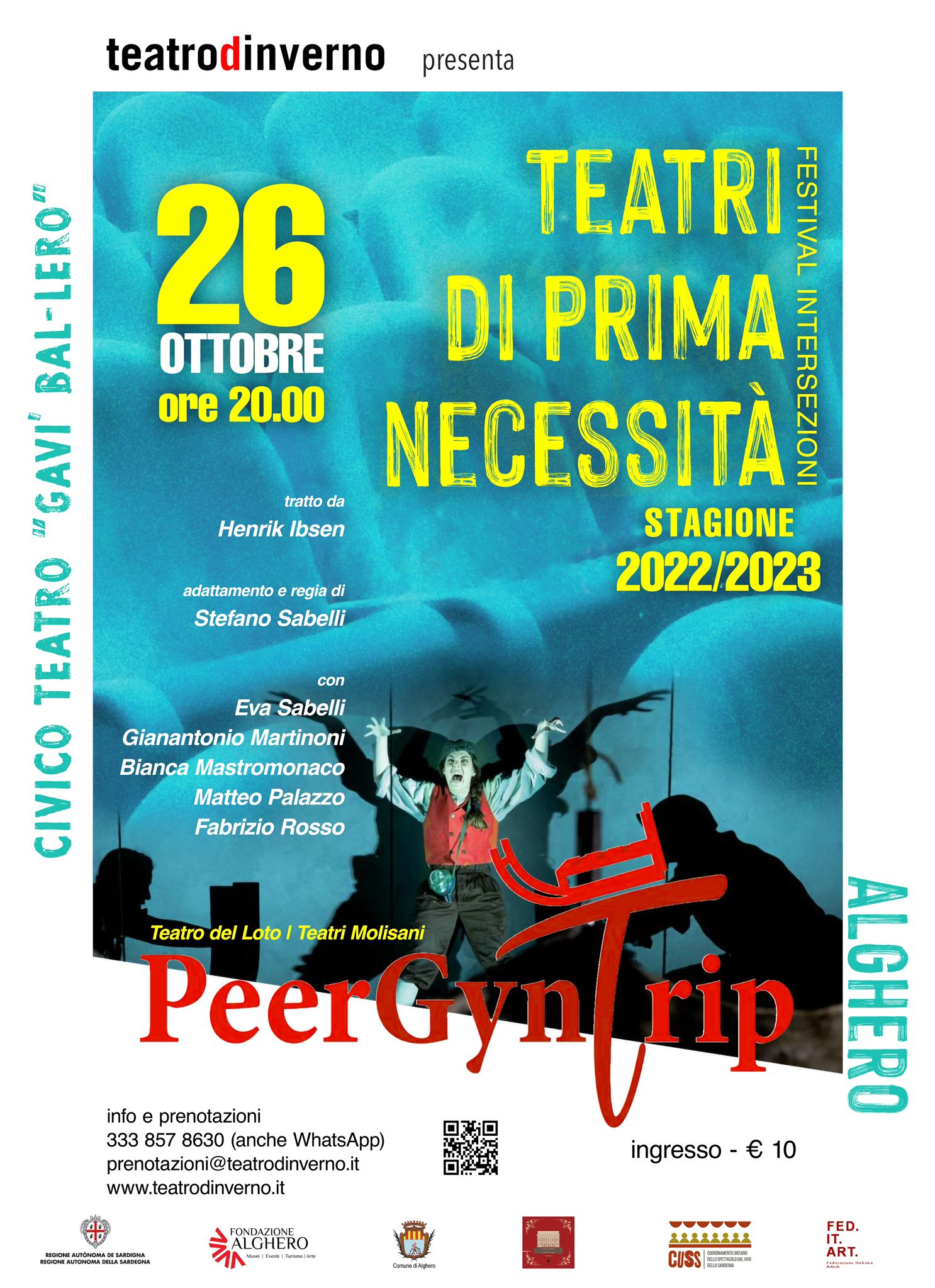 eventi spettacoli teatro alghero: Teatri di prima necessita'