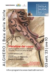 Appuntamenti, eventi, spettacoli Alghero: Metafore del Corpo - Performance poetica collettiva tra arte, musica e arte-terapia