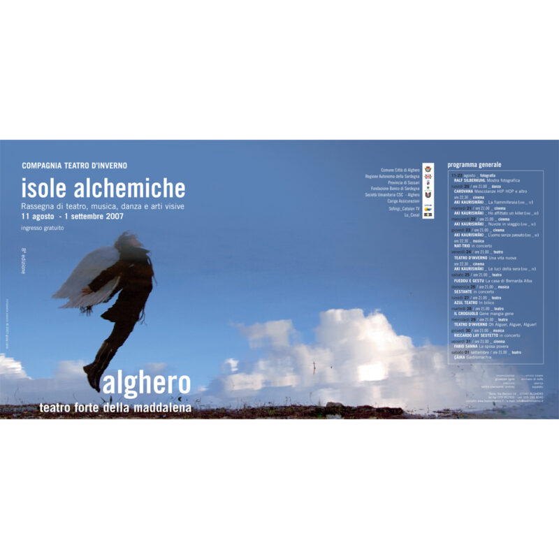 Spettacoli teatro Alghero - Compagnia Teatro d'Inverno - Isole Alchemiche